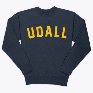 Udall Kansas Classic Curve Premium Crewneck Sweatshirt