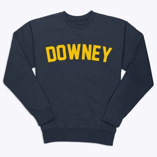 Downey California Classic Curve Premium Crewneck Sweatshirt