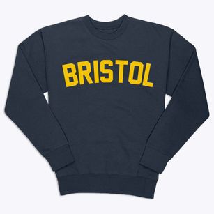 Bristol Rhode Island Classic Curve Premium Crewneck Sweatshirt