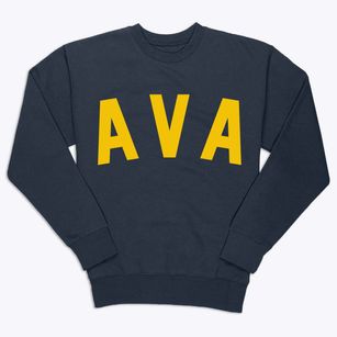 Ava New York Classic Curve Premium Crewneck Sweatshirt
