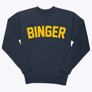 Binger Oklahoma Classic Curve Premium Crewneck Sweatshirt