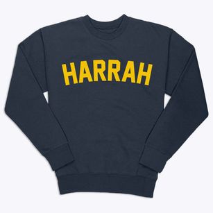 Harrah Washington Classic Curve Premium Crewneck Sweatshirt