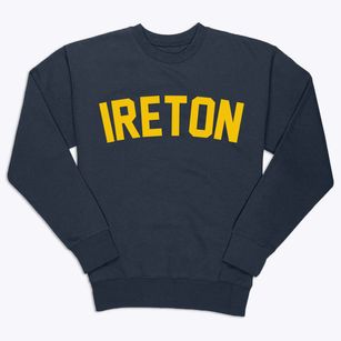 Ireton Iowa Classic Curve Premium Crewneck Sweatshirt