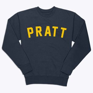 Pratt West Virginia Classic Curve Premium Crewneck Sweatshirt