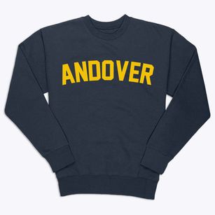 Andover New Jersey Classic Curve Premium Crewneck Sweatshirt