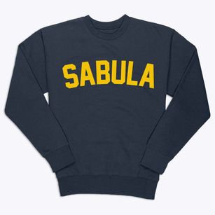 Sabula Iowa Classic Curve Premium Crewneck Sweatshirt