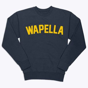 Wapella Illinois Classic Curve Premium Crewneck Sweatshirt