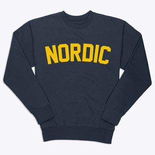 Nordic Wyoming Classic Curve Premium Crewneck Sweatshirt