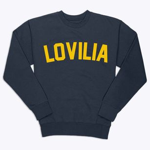 Lovilia Iowa Classic Curve Premium Crewneck Sweatshirt