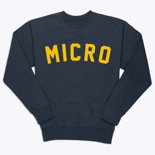 Micro North Carolina Classic Curve Premium Crewneck Sweatshirt