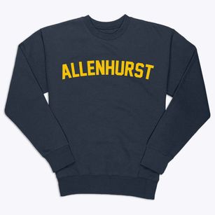 Allenhurst New Jersey Classic Curve Premium Crewneck Sweatshirt