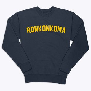 Ronkonkoma New York Classic Curve Premium Crewneck Sweatshirt