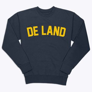 De Land Illinois Classic Curve Premium Crewneck Sweatshirt