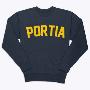 Portia Arkansas Classic Curve Premium Crewneck Sweatshirt