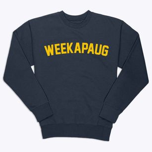 Weekapaug Rhode Island Classic Curve Premium Crewneck Sweatshirt