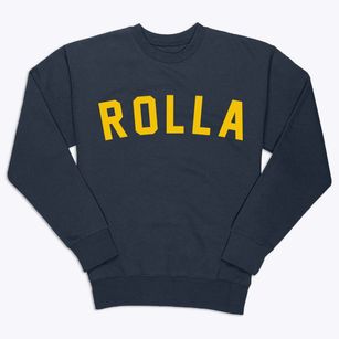 Rolla Kansas Classic Curve Premium Crewneck Sweatshirt