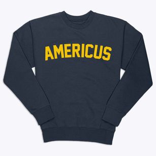 Americus Indiana Classic Curve Premium Crewneck Sweatshirt