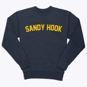 Sandy Hook Wisconsin Classic Curve Premium Crewneck Sweatshirt
