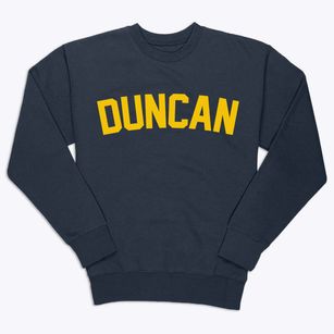 Duncan Nebraska Classic Curve Premium Crewneck Sweatshirt