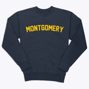 Montgomery Michigan Classic Curve Premium Crewneck Sweatshirt