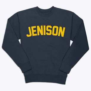 Jenison Michigan Classic Curve Premium Crewneck Sweatshirt
