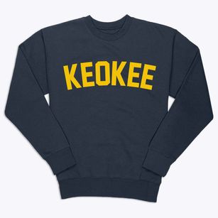 Keokee Virginia Classic Curve Premium Crewneck Sweatshirt