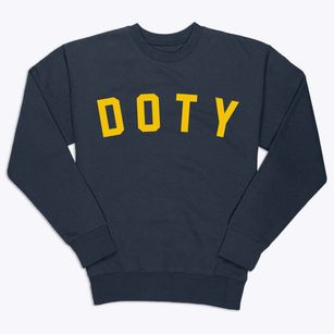 Doty Wisconsin Classic Curve Premium Crewneck Sweatshirt