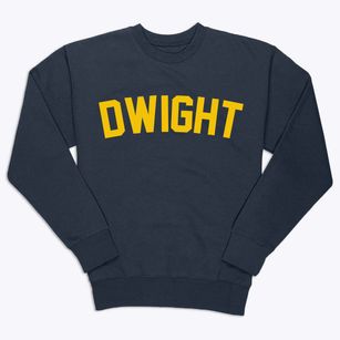 Dwight Kansas Classic Curve Premium Crewneck Sweatshirt