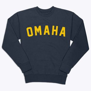 Omaha Illinois Classic Curve Premium Crewneck Sweatshirt