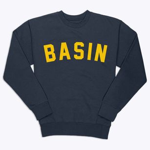 Basin Montana Classic Curve Premium Crewneck Sweatshirt