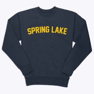 Spring Lake Indiana Classic Curve Premium Crewneck Sweatshirt