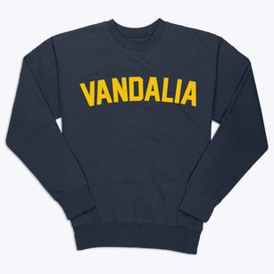Vandalia Ohio Classic Curve Premium Crewneck Sweatshirt
