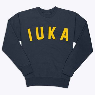 Iuka Kansas Classic Curve Premium Crewneck Sweatshirt