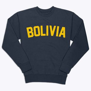 Bolivia North Carolina Classic Curve Premium Crewneck Sweatshirt