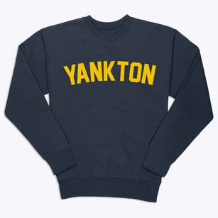 Yankton South Dakota Classic Curve Premium Crewneck Sweatshirt