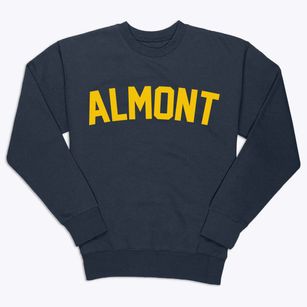 Almont North Dakota Classic Curve Premium Crewneck Sweatshirt