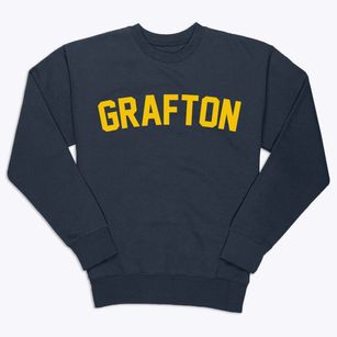 Grafton Nebraska Classic Curve Premium Crewneck Sweatshirt