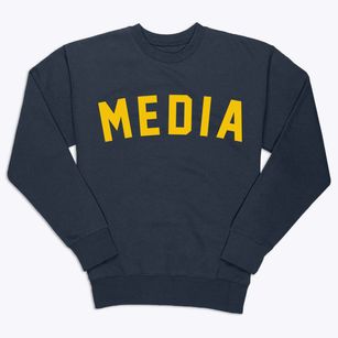 Media Illinois Classic Curve Premium Crewneck Sweatshirt