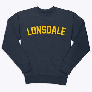 Lonsdale Arkansas Classic Curve Premium Crewneck Sweatshirt