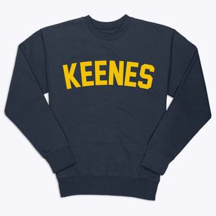 Keenes Illinois Classic Curve Premium Crewneck Sweatshirt