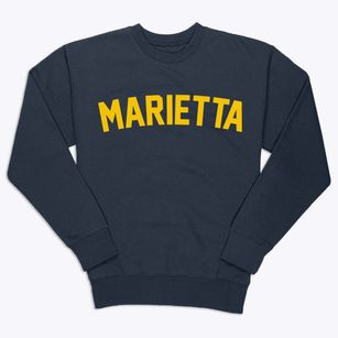 Marietta Ohio Classic Curve Premium Crewneck Sweatshirt