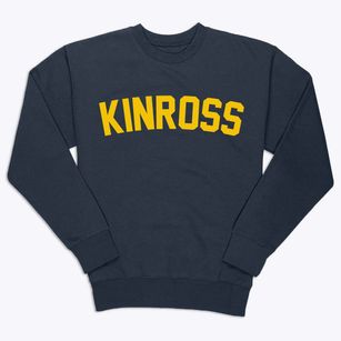 Kinross Iowa Classic Curve Premium Crewneck Sweatshirt