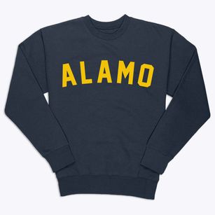 Alamo North Dakota Classic Curve Premium Crewneck Sweatshirt