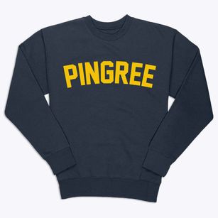 Pingree North Dakota Classic Curve Premium Crewneck Sweatshirt