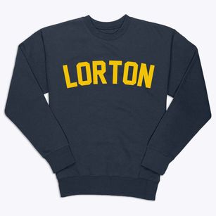 Lorton Nebraska Classic Curve Premium Crewneck Sweatshirt