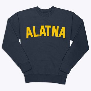 Alatna Alaska Classic Curve Premium Crewneck Sweatshirt