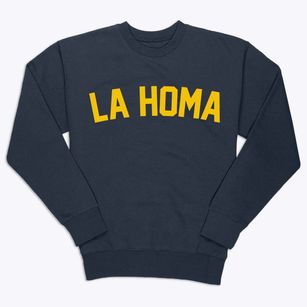 La Homa Texas Classic Curve Premium Crewneck Sweatshirt