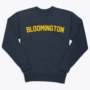 Bloomington Minnesota Classic Curve Premium Crewneck Sweatshirt