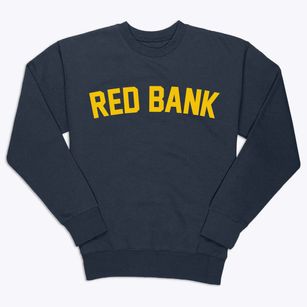 Red Bank New Jersey Classic Curve Premium Crewneck Sweatshirt