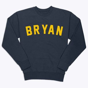 Bryan Texas Classic Curve Premium Crewneck Sweatshirt